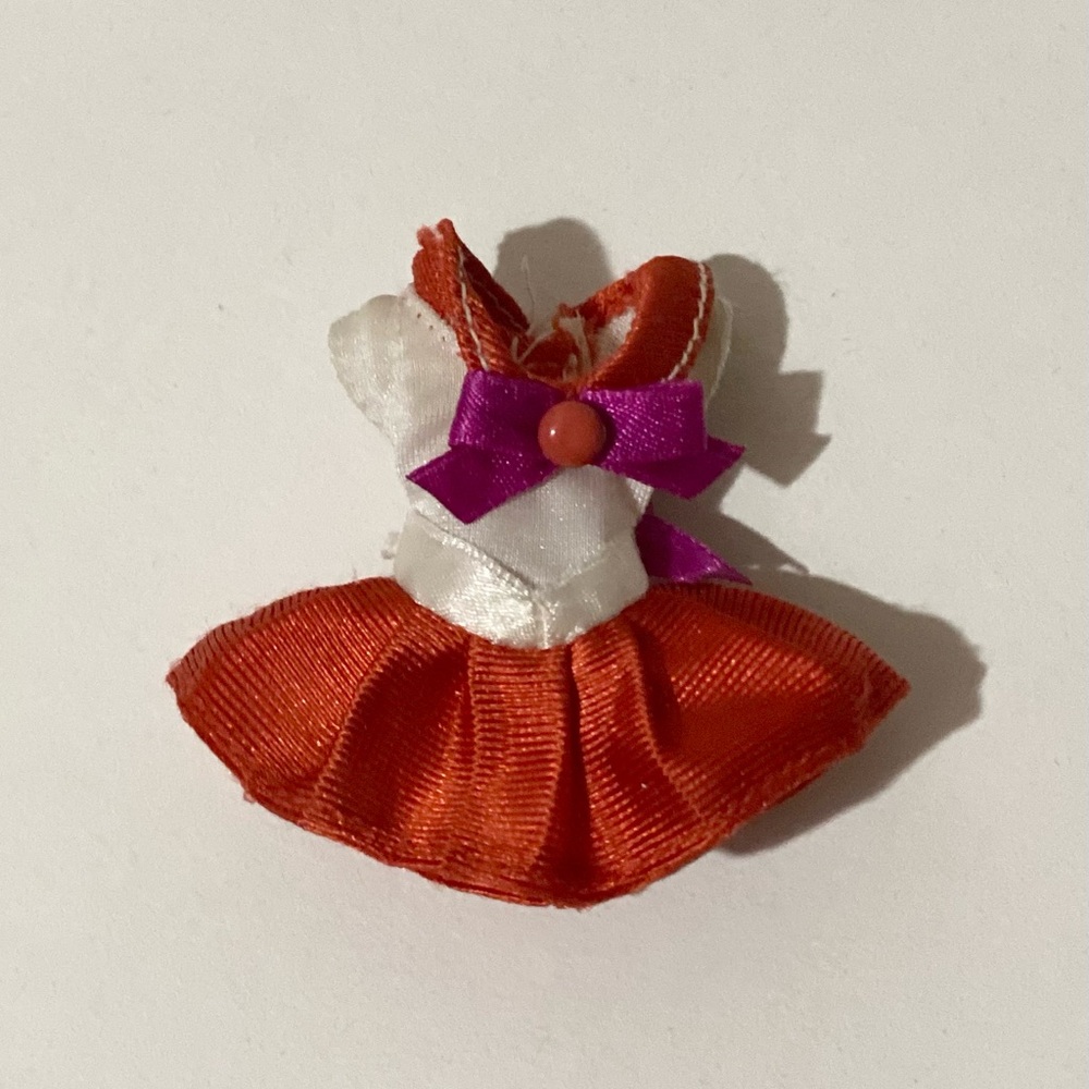1995 Sailor Moon Sailor Mars Doll 6.5” Dress ONLY Irwin Toys